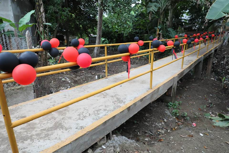 Municipalidad de Siuna inaugura obra de mitigación de riesgo peatonal