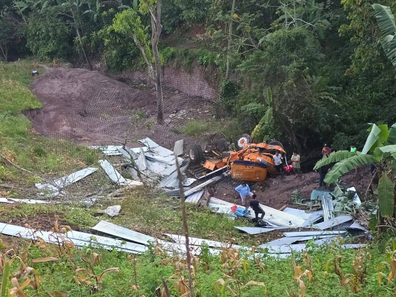 Tragedia en la peligrosa cuesta de Wale, carretera a Pantasma en Jinotega