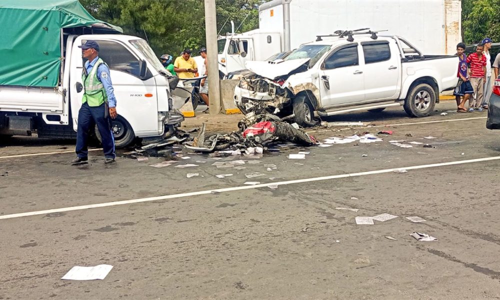 Disminuyen fallecidos por accidentes de tránsito en Nicaragua