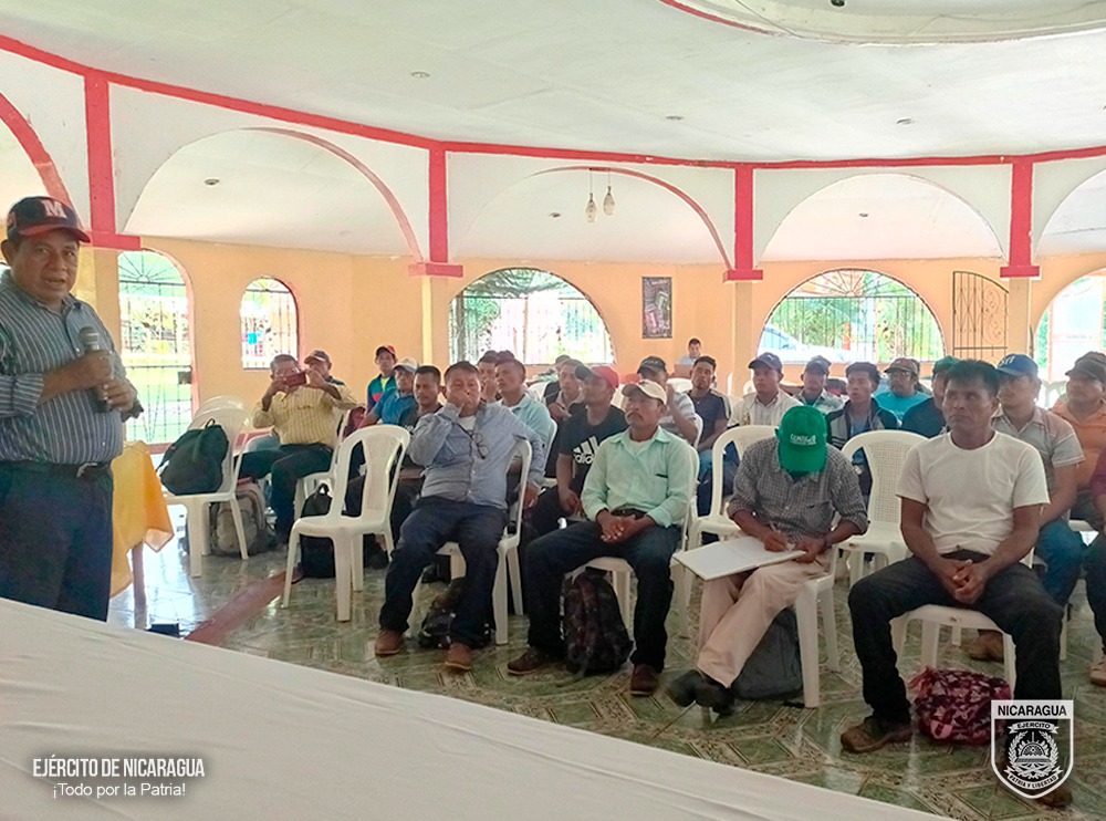 Ejército de Nicaragua refuerza alianza con autoridades para proteger el medio ambiente en el Caribe Norte
