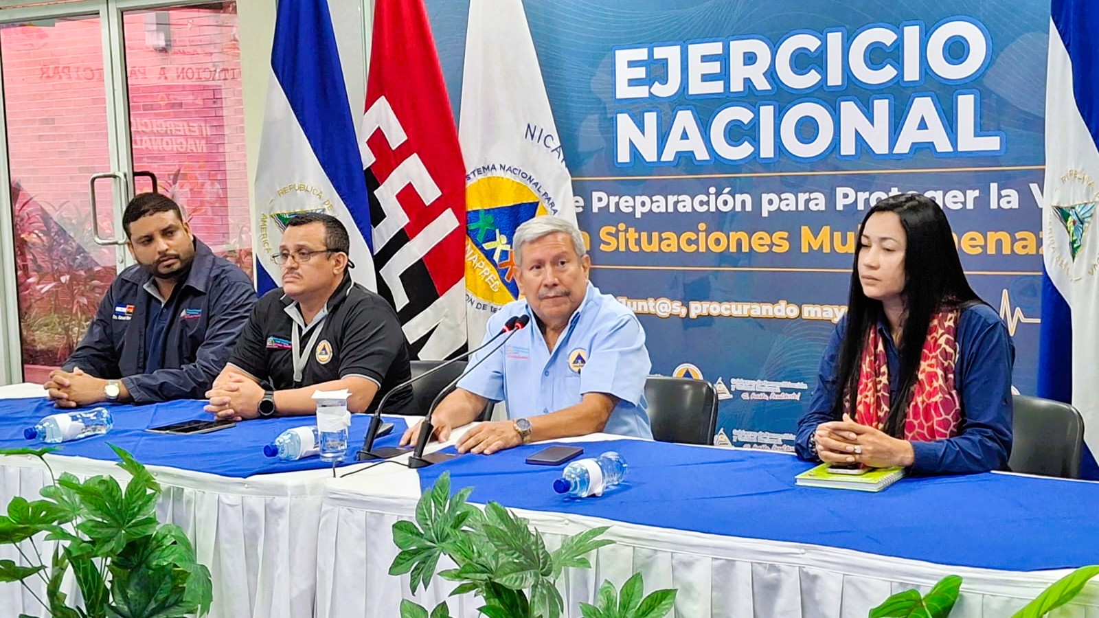 Nicaragua realizará Segundo Ejercicio Nacional Multiamenazas este 26 de junio