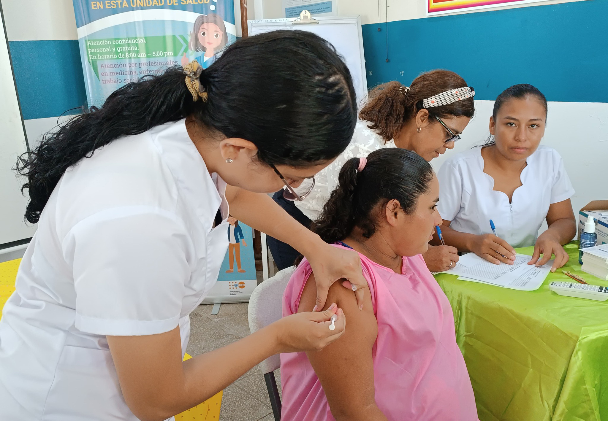 Nicaragua alcanza el 100% de cobertura en la campaña nacional de vacunación contra la influenza