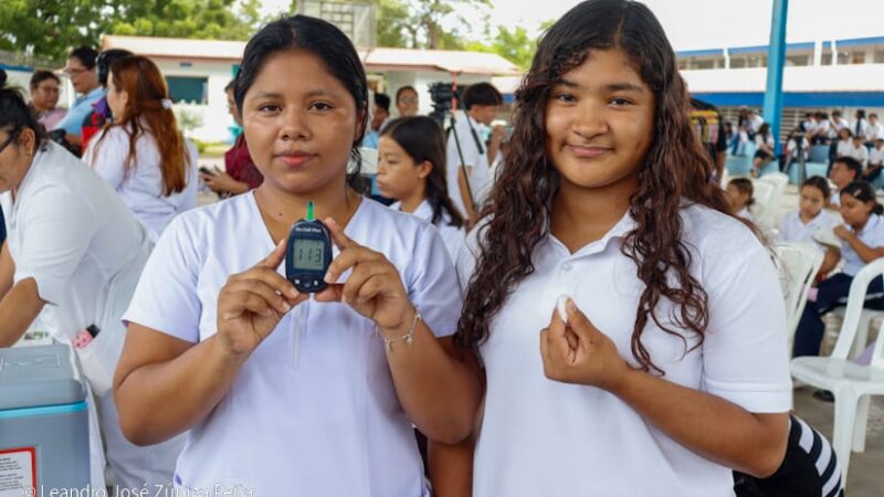 Más de 217 mil niños y jóvenes han sido evaluados en la Campaña Nacional “Sin Diabetes” en Nicaragua