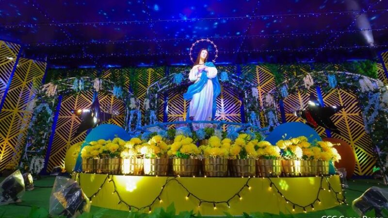 Celebración de La Purísima es la mayor fiesta popular de nuestro pueblo