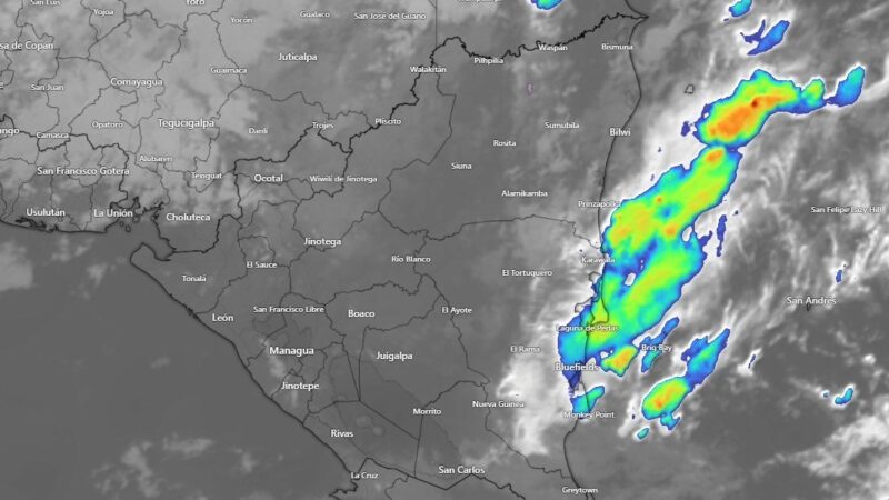 Lluvias y altas temperaturas dominarán el clima de Nicaragua este martes