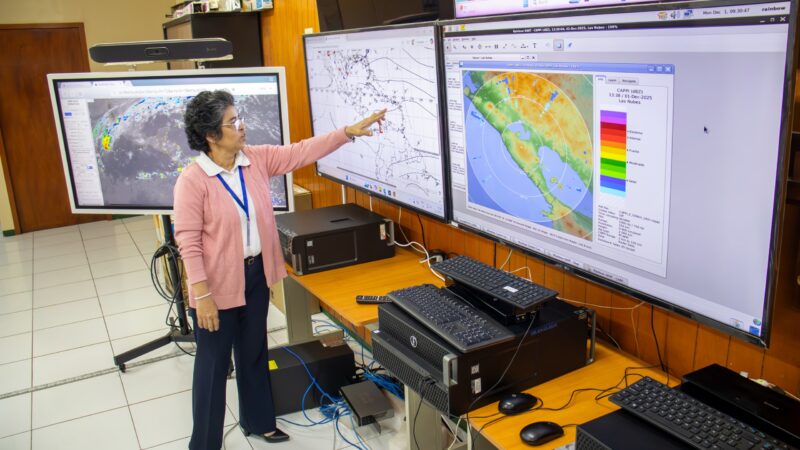 Ineter informa sobre influencia de vaguada y altas presiones atmosféricas