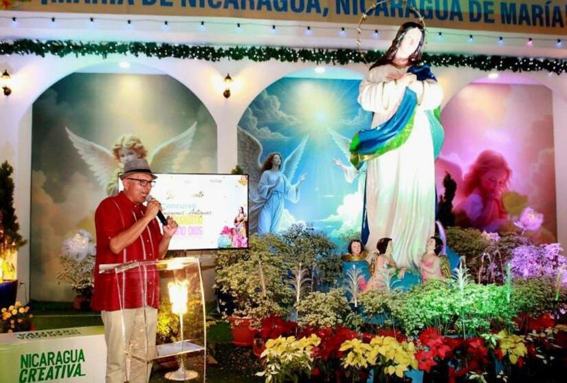 Nicaragua celebra tradiciones navideñas con el Concurso de Imágenes Antiguas de La Purísima y el Niño Dios