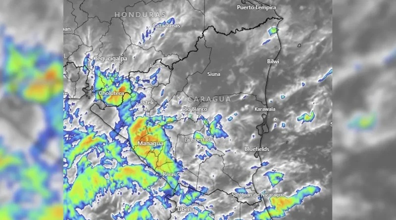 Altas presiones provocarán calor y lluvias ligeras en Nicaragua este martes