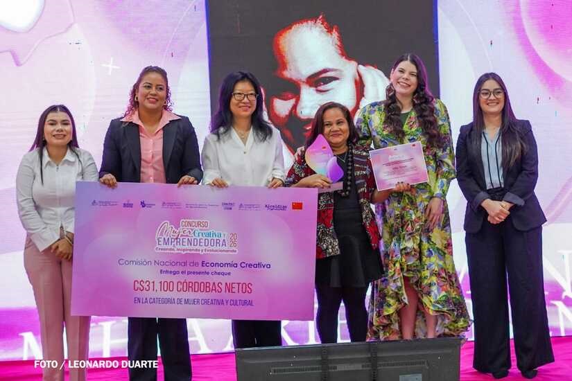 Premian a las ganadoras de II Edición del Concurso Mujer Creativa y Emprendedora 2026