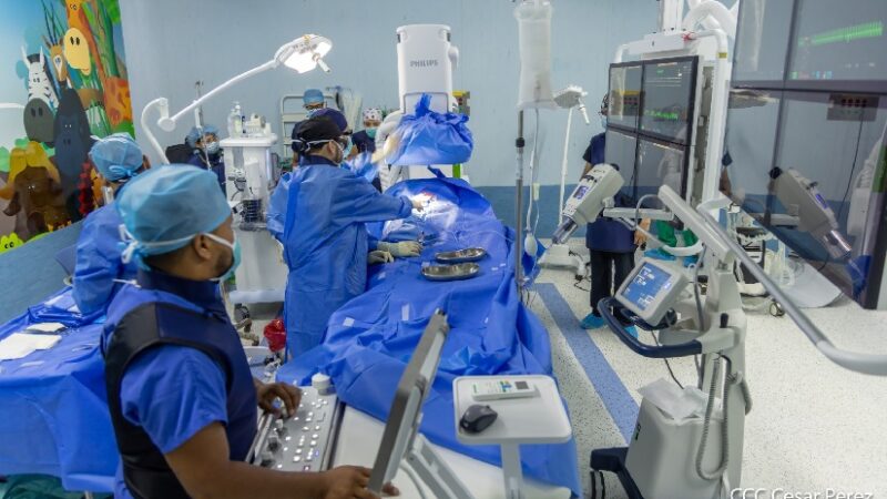 Nicaragua revoluciona atención a niñez con cardiopatía congénita
