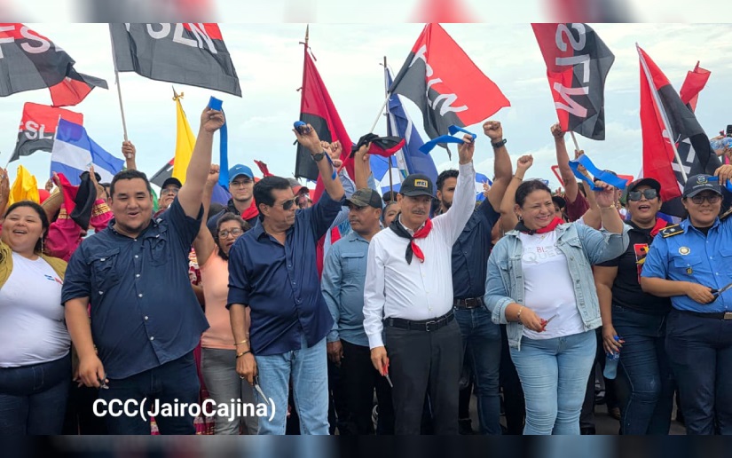 Gobierno Sandinista entrega quinto tramo de la Carretera Costanera Tupilapa–Masachapa