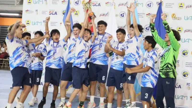 Nicaragua gana el Torneo Centroamericano de Balonmano Femenino y Masculino