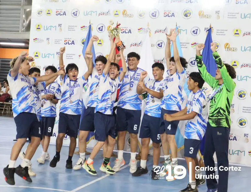 Nicaragua gana el Torneo Centroamericano de Balonmano Femenino y Masculino